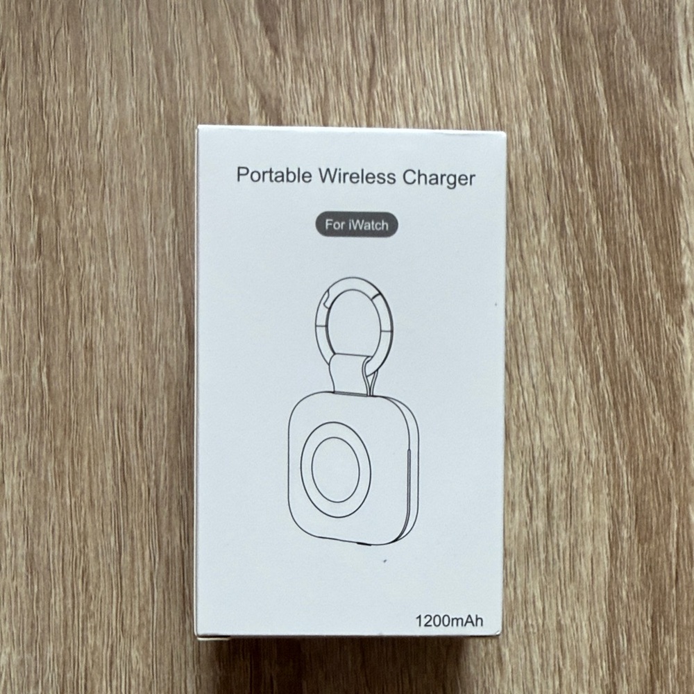 Portable Wireless Charger for iWatch - White
